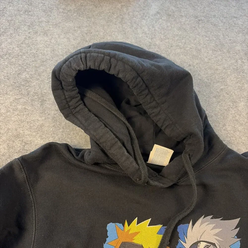 Vintage Og 2007 Naruto Shippuden Anime Bk Hoodie Sweatshirt Size M